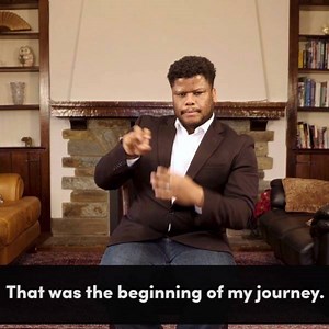 Our next video is on Corey Burton and he shares how one person can have an impact on many. Don't miss out on a brief lesson on the origins of Black History Month, too! Graduate of RIT/NTID. Director of Enterprise at ZVRS. Black Deaf leader. His name is Corey and this is his story. What's your story? #notjustfebruary | Purple Communications