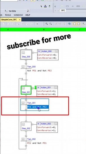 Allen-Bradley Sequential Functional Chart Tips