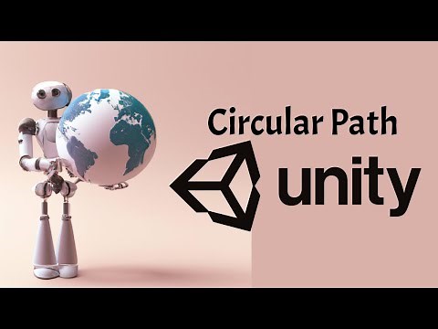 How To move an object in a circular path around a specific object in Unity! #unity #games