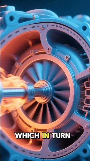 Inside a Turbo Engine – How It Makes More Power ⚙️ #automobile