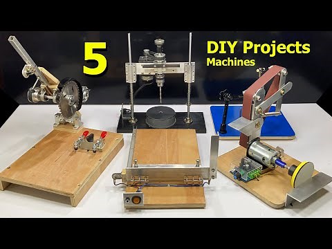 5 AMAZING DIY project using DC Motor 775, 895, 795