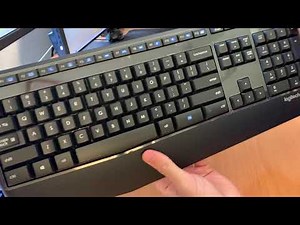 LIGHT Logitech Wireless Keyboard MK345 Comfort