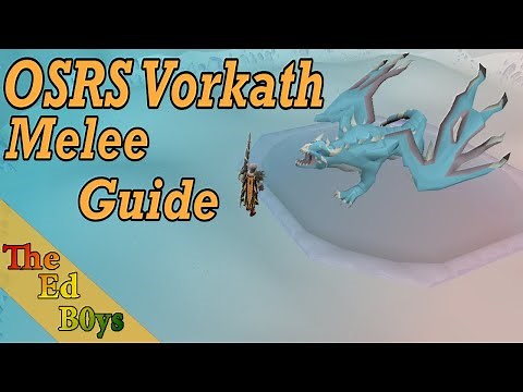 OSRS Vorkath Melee Guide | How I Fight Vorkath Old School Runescape (Melee)