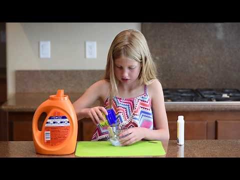 How to Make Laundry Detergent Slime