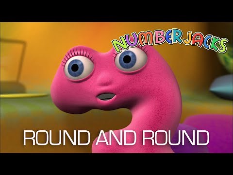 NUMBERJACKS | Round and Round | S1E42 | Full Episode
