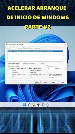Configura MSCONFIG para Mejorar Arranque de WIndows 🚀