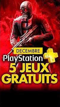 PS Plus : Les 5 JEUX GRATUITS de DÉCEMBRE 2025 !🎄