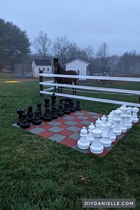 DIY Giant Chess Set