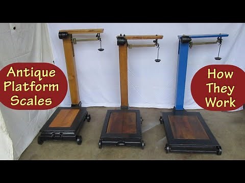 Antique Platform Scales