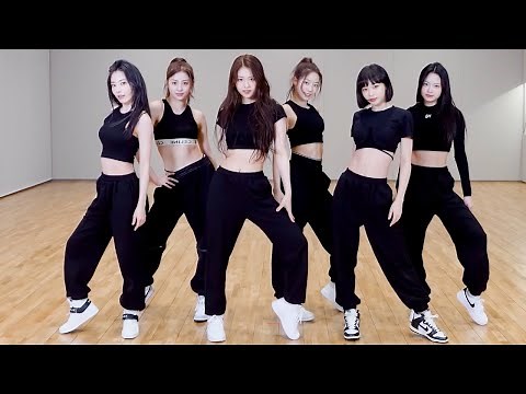 [MIRRORED] 4K LE SSERAFIM (르세라핌) - 'FEARLESS (피어리스)' Dance Practice (안무연습 거울모드)