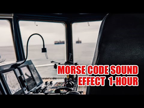 Morse Code Sound Effect 🎧 1-Hour Morse Code Sounds