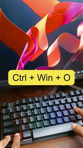 On-Screen Keyboard Trick #shortcut #windows