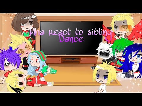 Mha react to Sibling Dance||AU||(Shota Aizawa Afton)