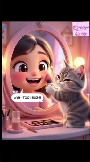 Cat Becomes Makeup Artist!😺💄|Ultra Cute &Funny#Makeupfail#MeowUpArtist#Pethumor#FunnyCat#CatShorts