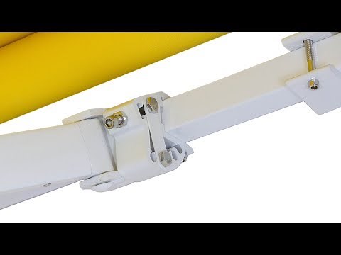 How to adjust awning arms