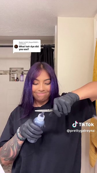 Purple Hair Dye: Splat Midnight Tanzanite & Purple Desire