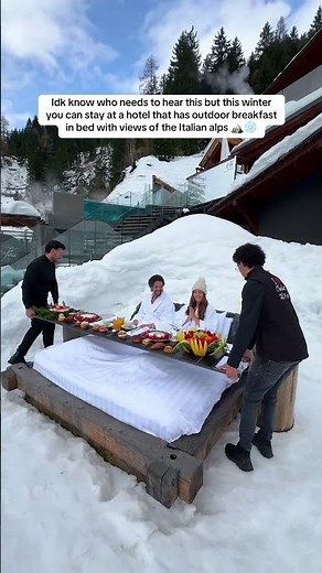 This takes breakfast in bed to a whole other level 🤯