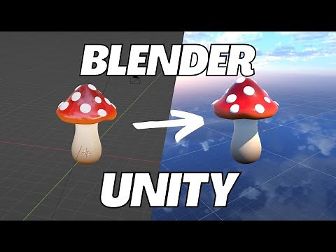 How to EXPORT MATERIALS from Blender to Unity 2023 (Updated)