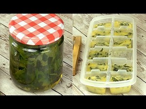 3 tips for preserving fresh basil all year long!