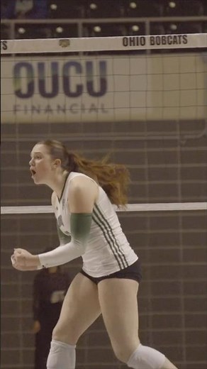 11/13 Ohio University Volleyball Match Highlights vs. Western Michigan 💚🏐