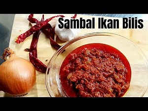 Cara masak sambal ikan bilis | Resepi Sambal Ikan Bilis Kampung Yang Sedap | Sambal Ikan Teri