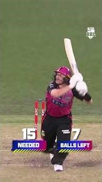 Drama to the very last ball 😱 Prepare for #BBL15 with an all-time classic! #cricket #bigbash