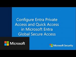How to configure Quick Access for Global Secure Access