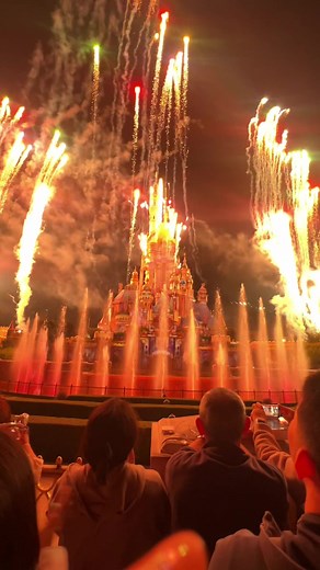 Experience Disneyland Fireworks at Night