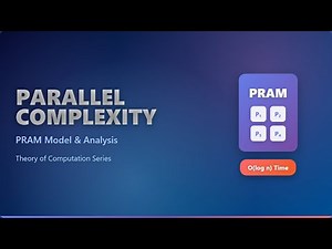 Parallel Complexity Explained: PRAM Model & Algorithm Analysis for Beginners