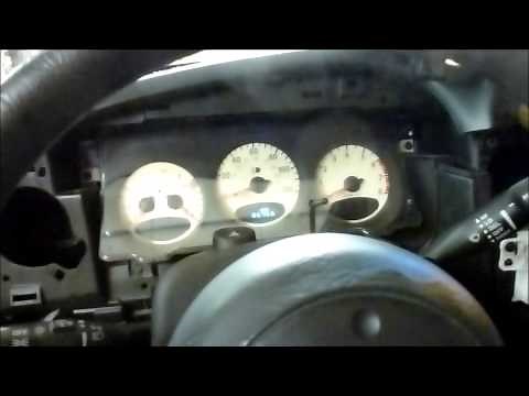PT Cruiser dash lights replacement