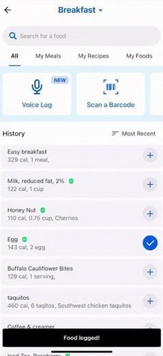 How to Create a Meal in MyFitnessPal