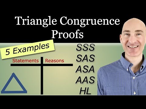 Triangle Congruence Proofs Explained SSS, SAS, ASA, AAS, HL