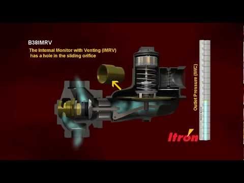 Itron's B38IMRV Natural Gas Regulator