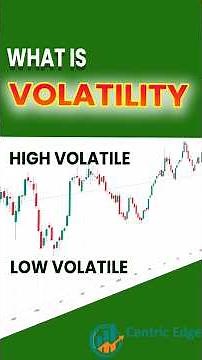 what is volatility in trading || understanding volatility