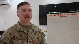 U.S. Army Sgt. Joseph Ferraro, a military police officer (MP) with the 728th Military Police Battalion, 8th Military Police Brigade, 8th Theatre Sustainment Command, conducts a checkpoint class during Salaknib 24 at Fort Magsaysay, Philippines, April 12, 2024. During the class, Ferraro shared information on operating traffic stops, checkpoints, searching vehicles, and road signage. Salaknib is an annual exercise between the Armed Forces of the Philippines and the U.S. Military designed to streng