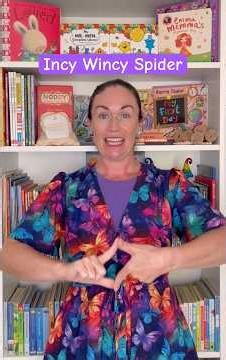 Sing A Song (Nursery Rhyme)- Incy Wincy Spider 🕷️