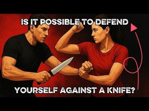 How to defend against a knife attack, various techniques