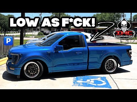 SLAMMED MY 2021 F150!