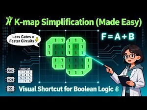 K-map Simplification Made Easy | Step-by-Step Tutorial