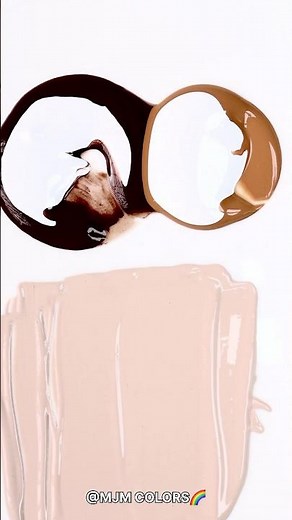 How to Mix Perfect Beige Using Acrylic Paint – Quick Tutorial