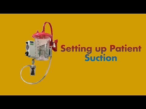 Setting up Patient Suction