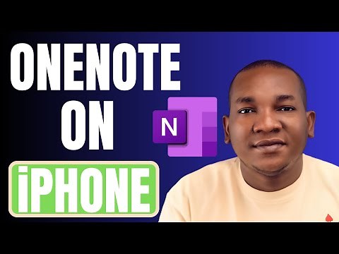How to Use OneNote on iPhone 2024 | Microsoft OneNote Mobile Tutorial for Beginners |Note Taking App