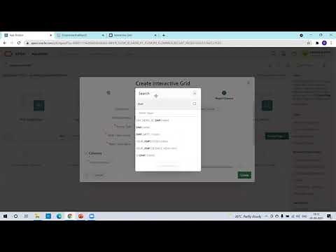 Oracle APEX Report - Interactive Grid - Live Demo