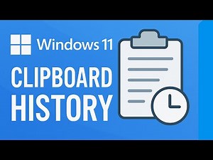 How To Use Clipboard History in Windows 11 - Including Permanent Clipboard Items