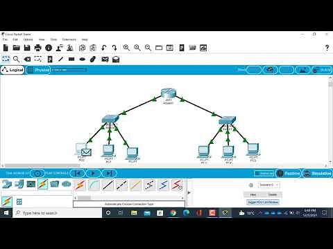 WAN Setup in Cisco Packet Tracer WAN configuration in CPT using router and Switches