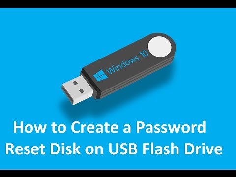 How to Create a Password Reset Disk on Usb in Windows 10 - Howtosolveit