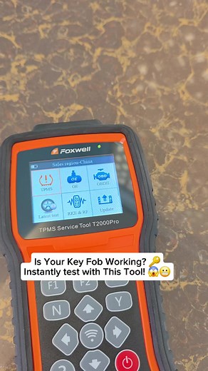 Key Fob Testing Simplified with Foxwell T2000 Pro