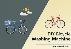 14 Steps to Make DIY Bicycle Washing Machine