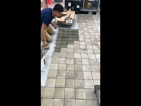 How install quarry tile