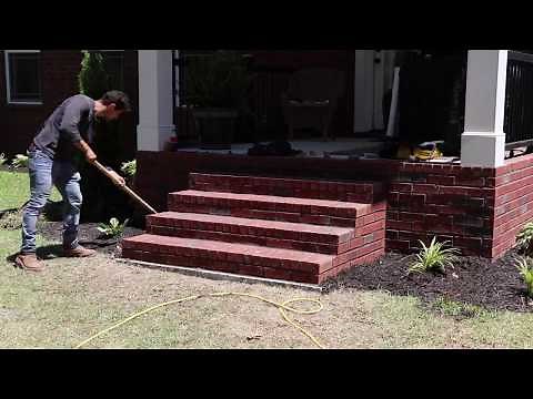 Midland Contractors - Brick Steps